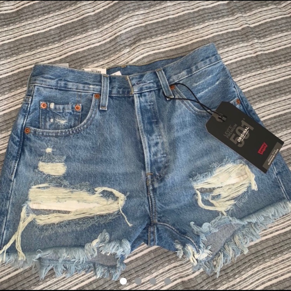 Levi’s 501 High Rise Short in “Fault Line” ❣️